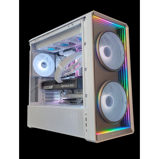 Komputer do gier oraz pracy 217 INF AMD PRO Ryzen 7 7800X3D 48GB DDR5 RTX 5080 16GB 2TB 1200W W11Pro biała